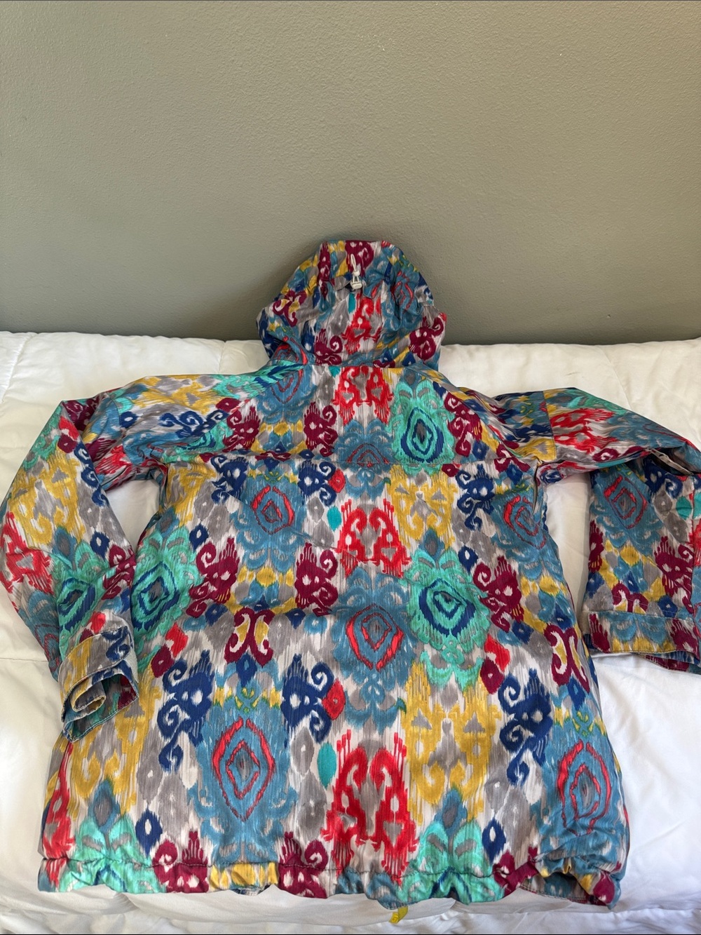 Burton jacket with gray interior and multicolor logo - Picture 6 of 7